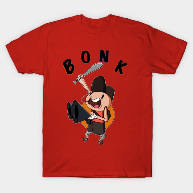 Bonk! T-Shirt by AshTheCanadian